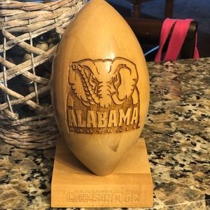 Wooden Alabama Football 🏈